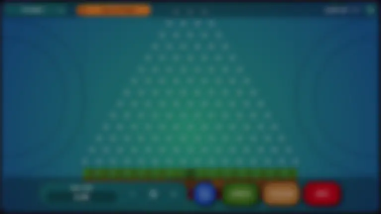 Демонстрация игры Plinko